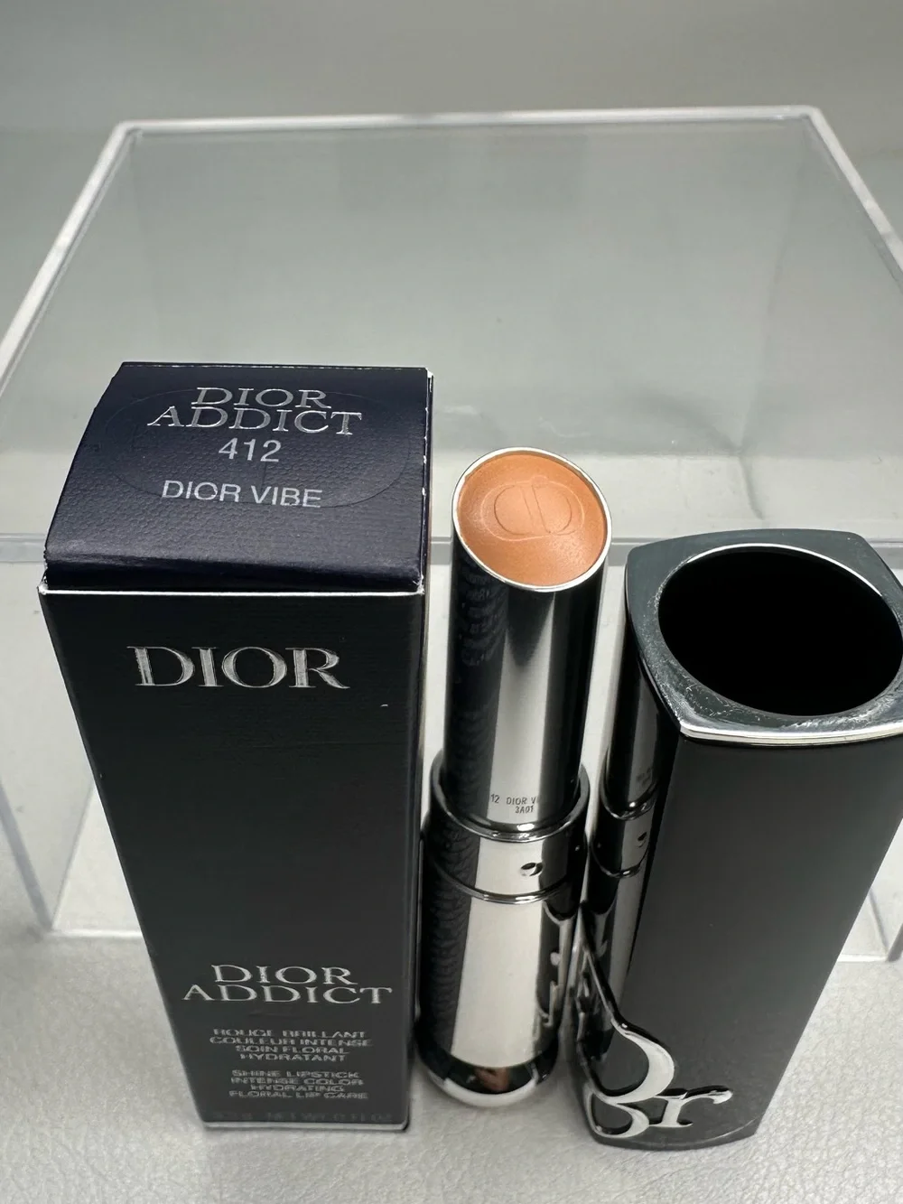 Dior Addict Lipstick 412 Dior Vibe - Peachy Nude